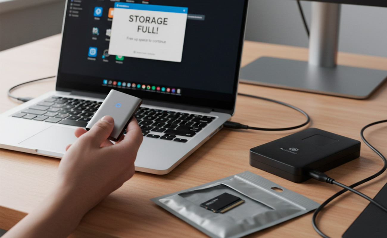 Out of Space for Your Photos and Files! Guide to Choosing the Perfect Storage for Your Computer