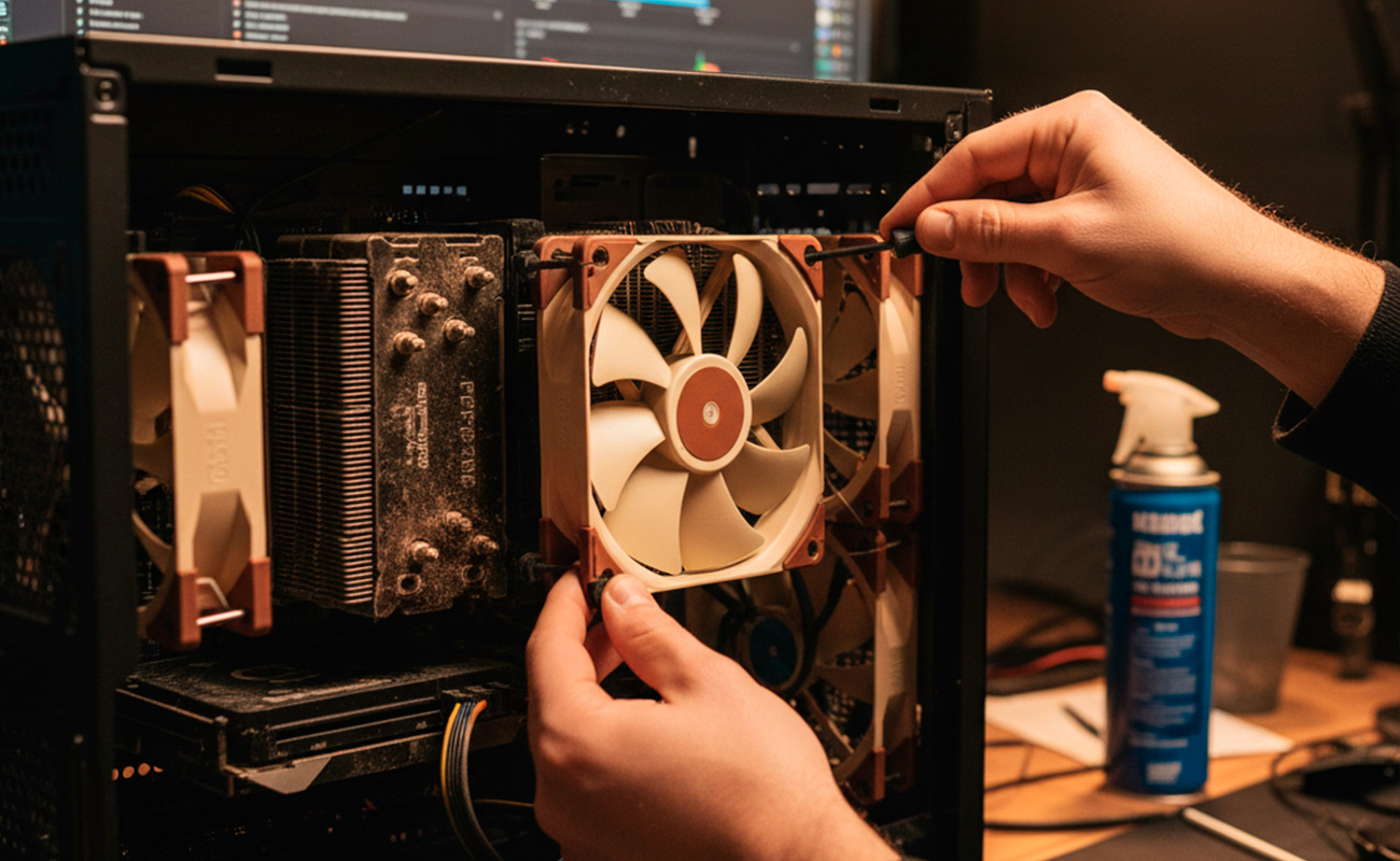 Your Desktop PC is Making an Unbearable Noise: How to Identify the Problem and the Best Quiet Fan to Cool Your System